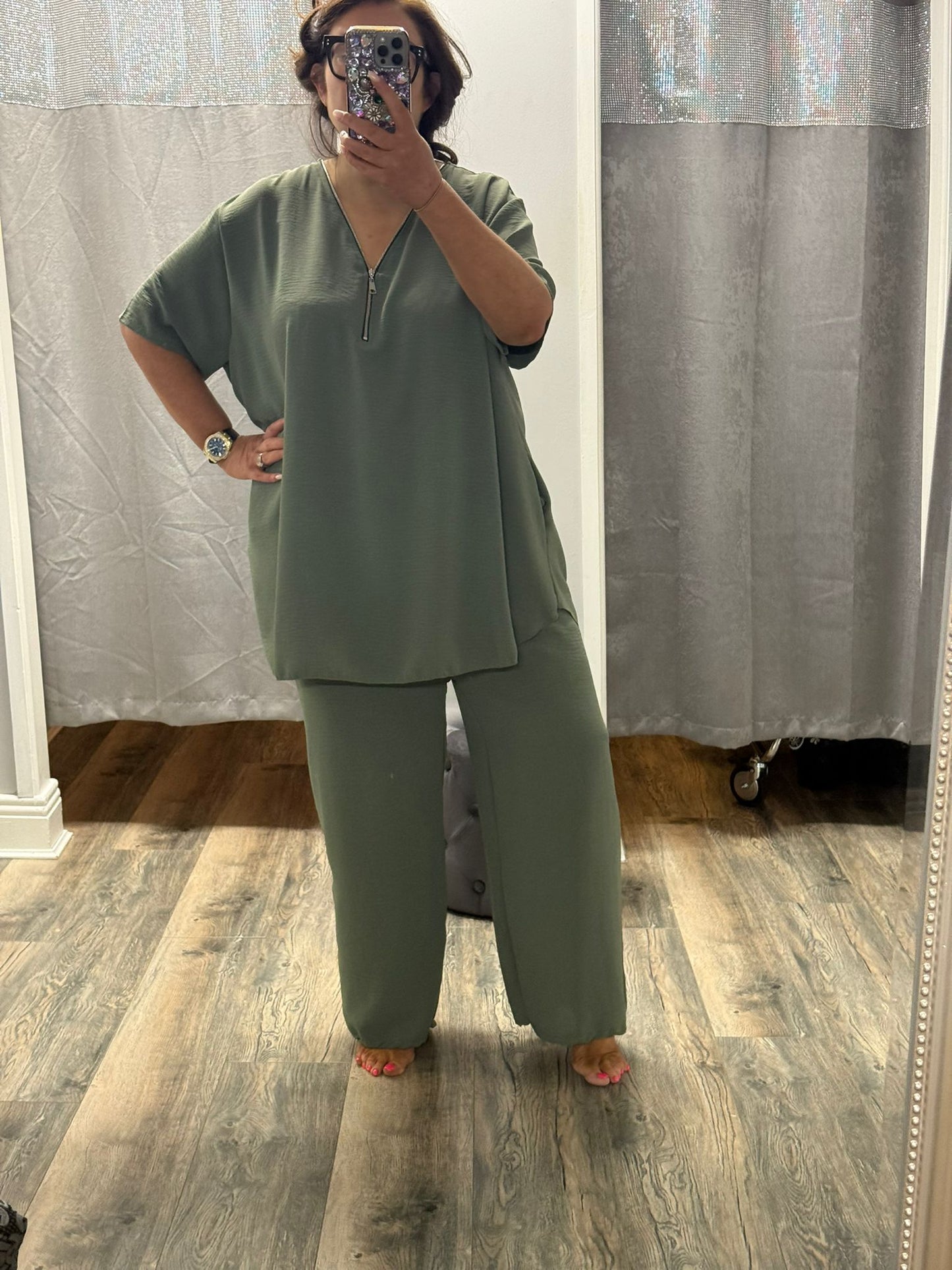 Zip Twin Set