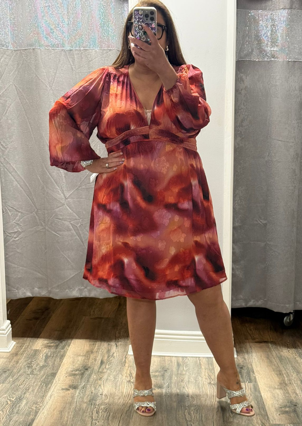 Lovedrobe Floral Burnout Dress | PREORDER