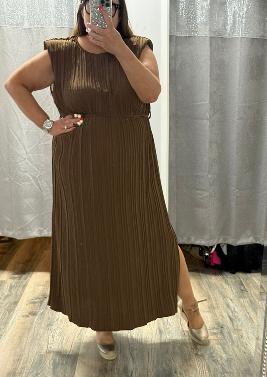 Pleated Dress
