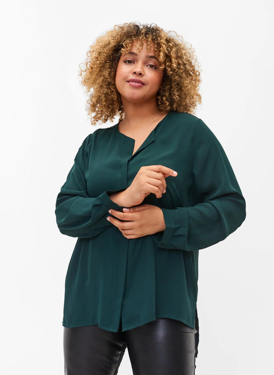 Zizzi V Neck Shirt