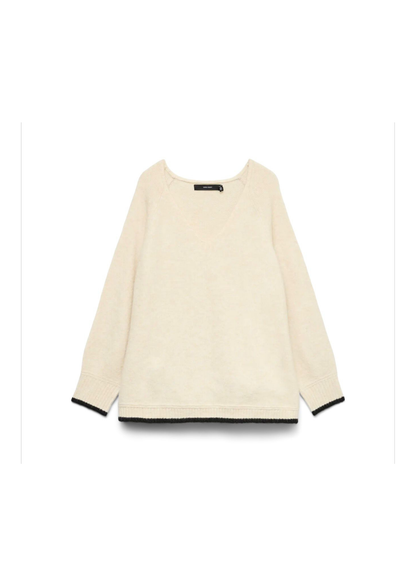 Vero Moda VMCAQUARIUS Jumper | Cream