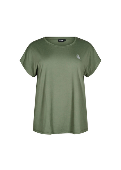Zizzi Active Tee | Forest