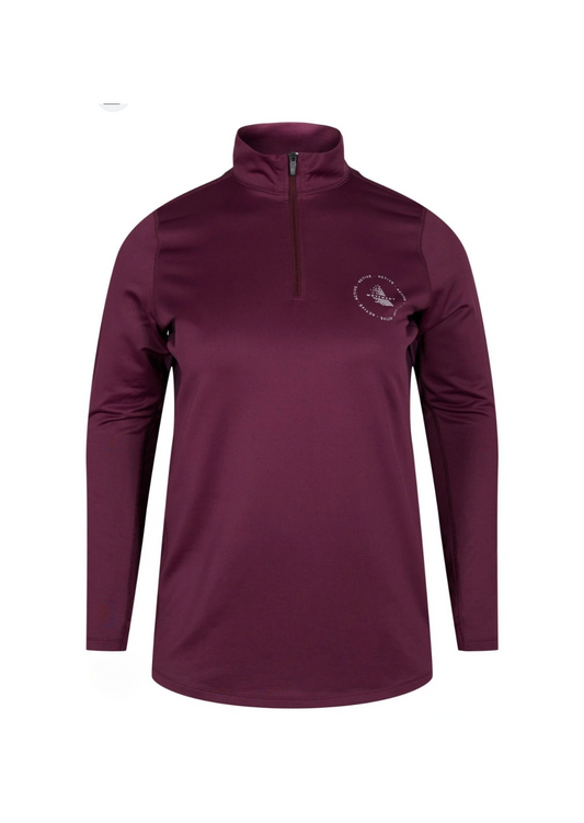 Zizzi Half Zip | Fig