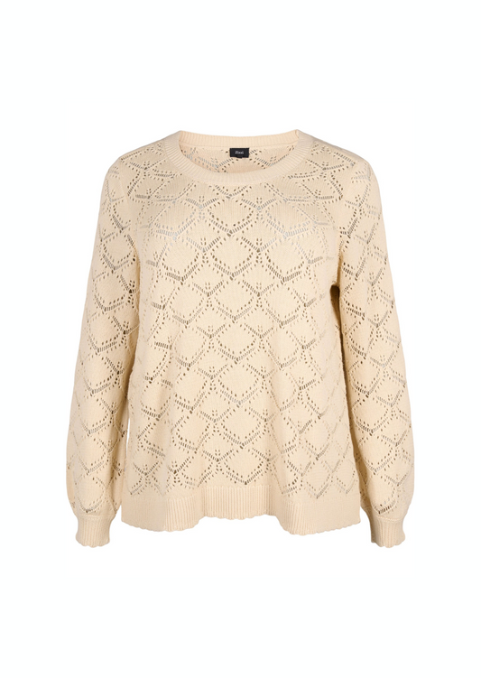 Zizzi Scallop Jumper