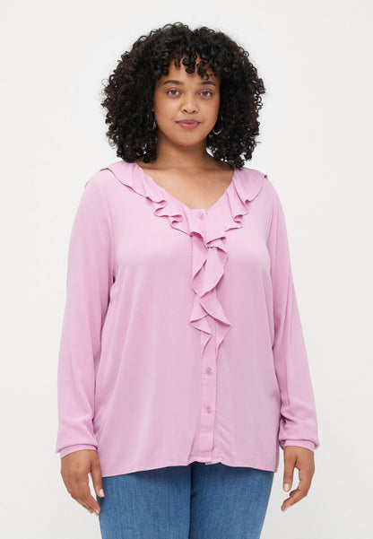 ONLY CARKANA Ruffle Shirt