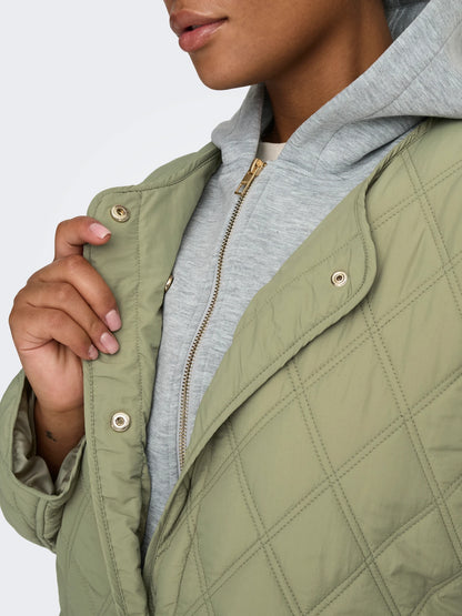 ONLY Carrissa Life Hood Quilted Jacket