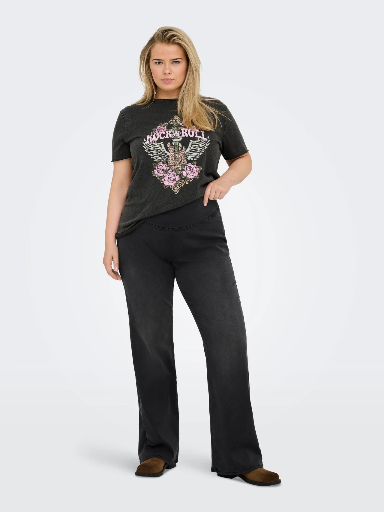 ONLY CARROYAL Mid waist Flared Jeans