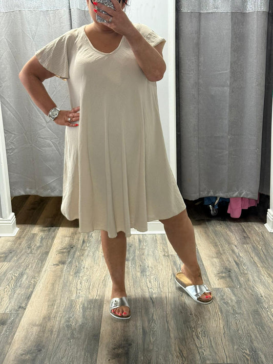 Lea Dress | Cream